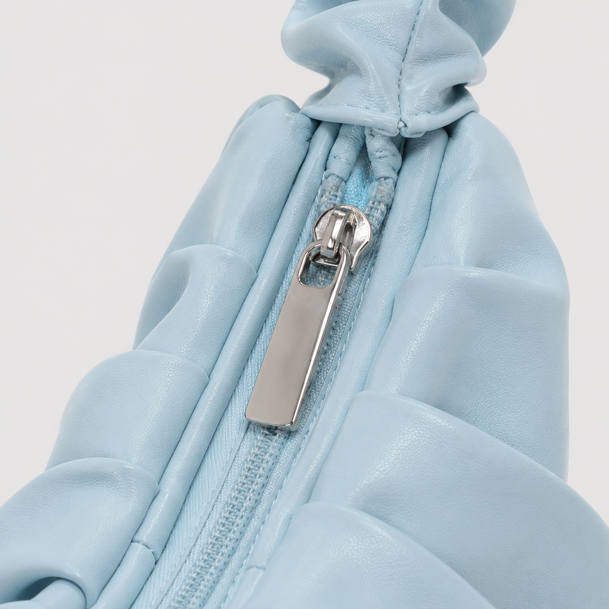 Fashion Pleated Handlebags for Women PU Cloud Bags Leisure Armpit Bag Shopping Shoulder Bags Dumpling Handbag Female Hand Bags
